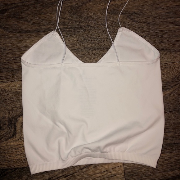 NWOT Free People Crop Spaghetti Strap Tank Top - Picture 3 of 3